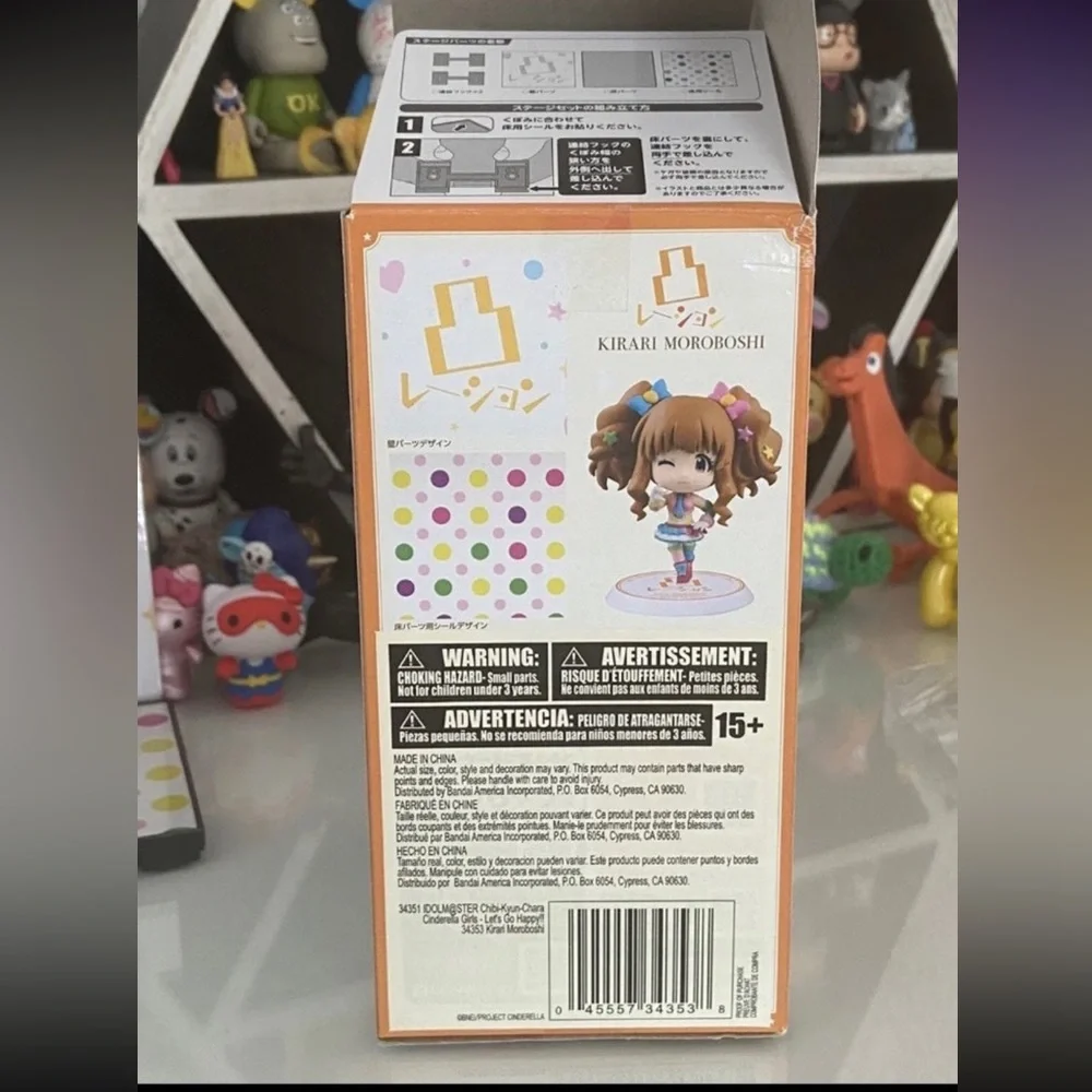 Idolmaster Cinderella Girls Kirari Moroboshi 2.4” Anime Chibi Figure w/ Box